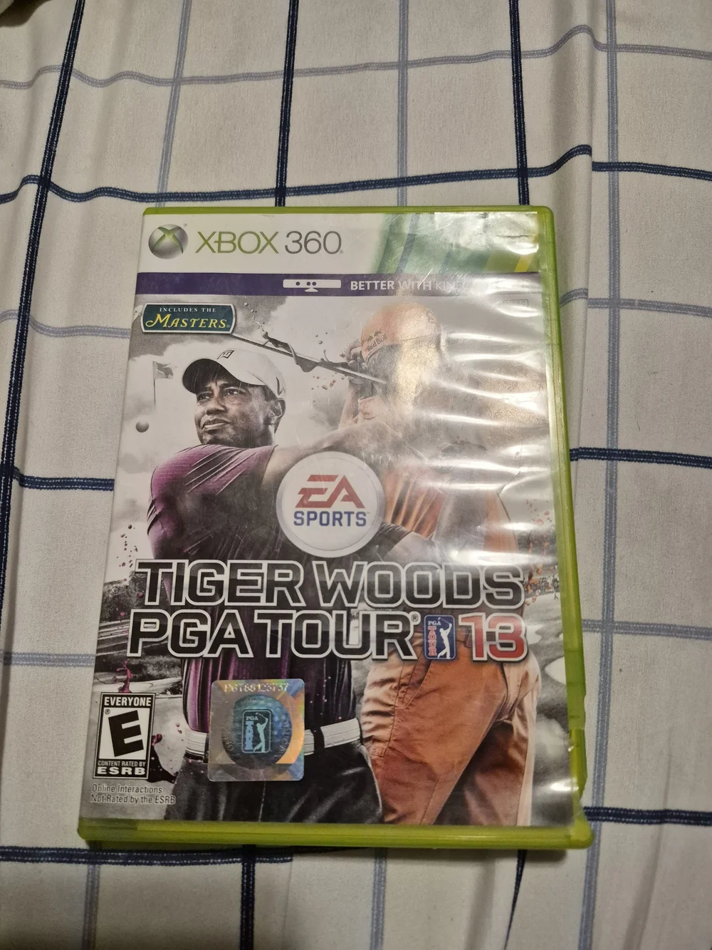 Microsoft Xbox 360 Tiger Woods PGA TOUR 13 Green Case